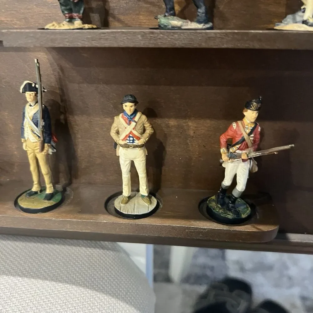 Fighting Men of the American Revolution, Yorktown Bicentennial, 1781-1981 pewter